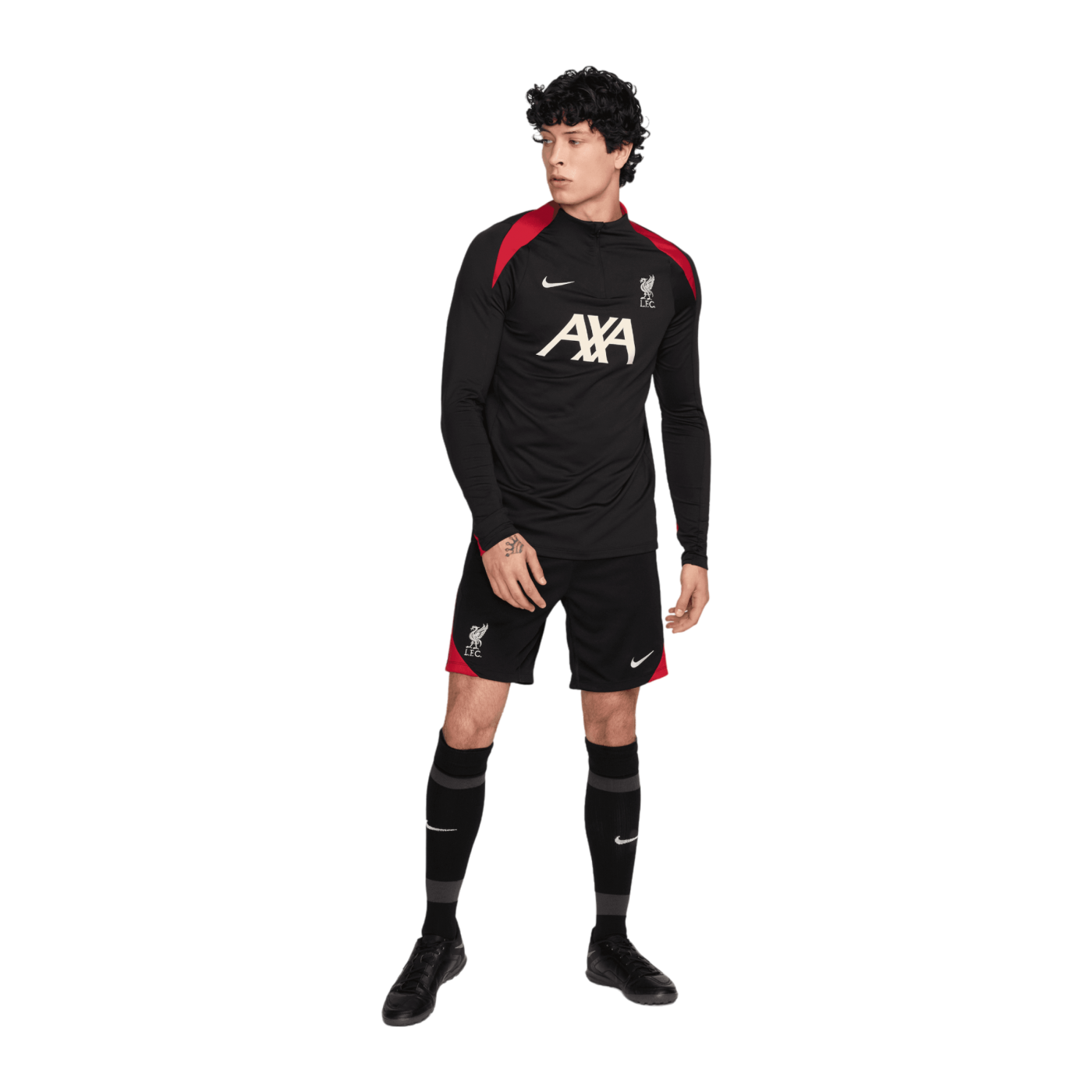 Nike FC Liverpool Trainingsshort Schwarz F010
