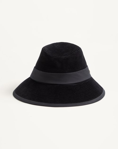 Boné de algodão com a assinatura VLogo