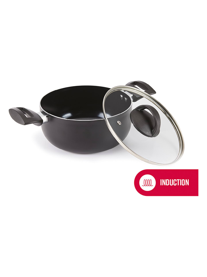 Brandt 4tlg. Kochtopf-Set in Schwarz günstig kaufen onesize