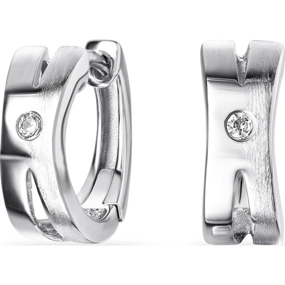 FAVS Créoles 925 Argent Boucles d'oreilles
