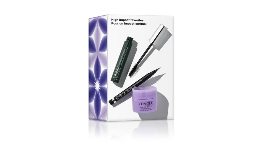 Clinique High Impact Mascara Set High Impact Makeup Favorites Geschenkpackung 1 - schwarz