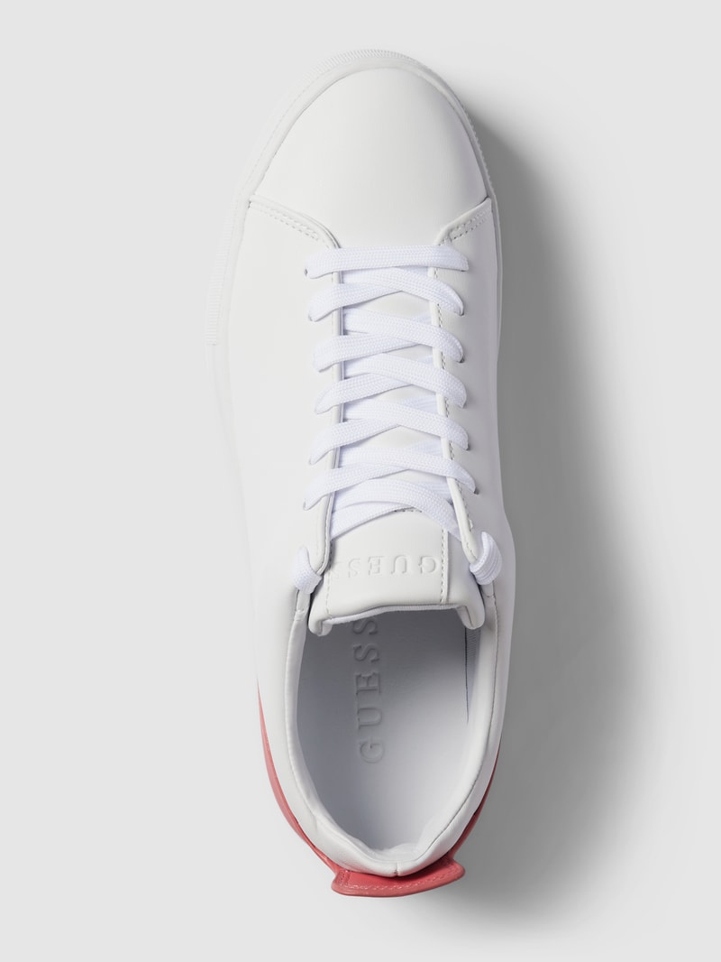 Sneaker mit Label-Details Modell 'GIAAS' in weiß
