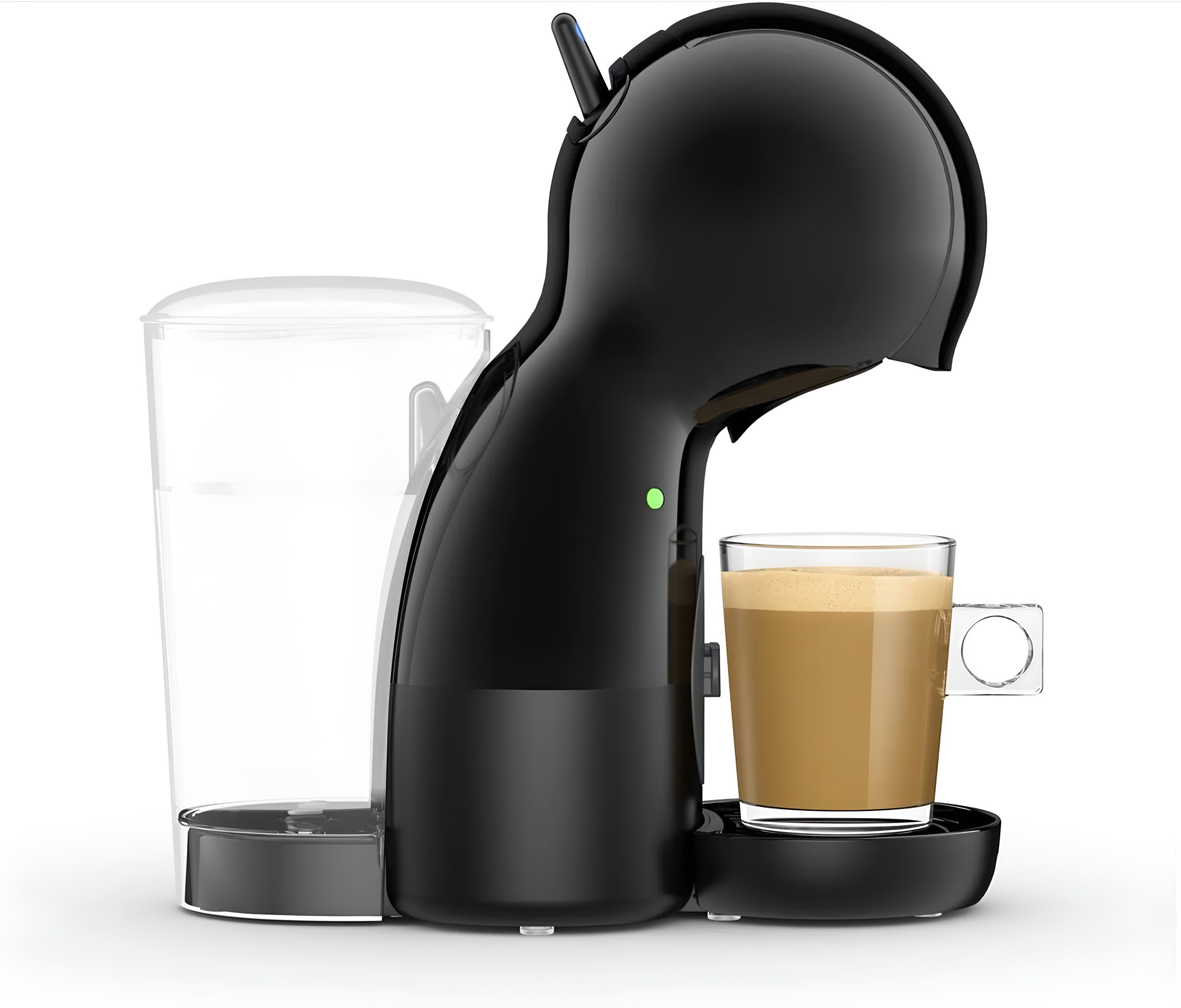 Krups Kapsel-/Kaffeepadmaschine KP1 Nescafé Dolce Gusto Piccolo XS Kapselmaschine Kaffeemaschine + 10€, 4 Packung Mix Kaffe NESCAFÉ® Dolce Gusto Gratis 30 Kaffeekreationen, Kaffeekapseln, Heiß-Kaltgetränke, 0,8 L Wassertank
