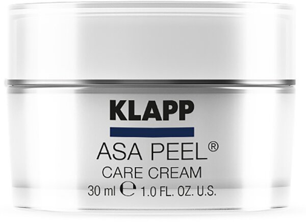 KLAPP Skin Care Science Asa Peel Care Cream Gesichtscreme