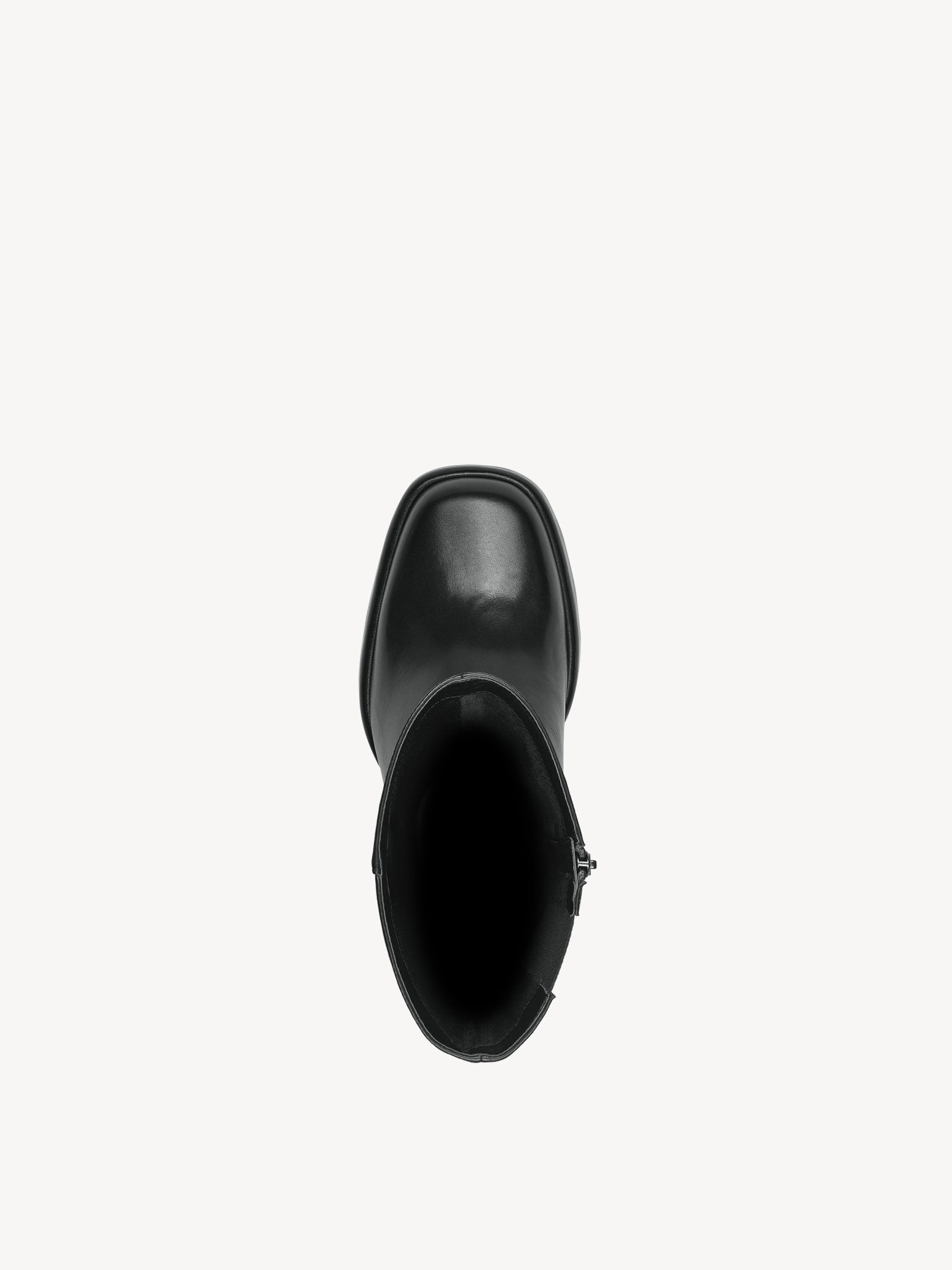 Bottes en cuir - noir