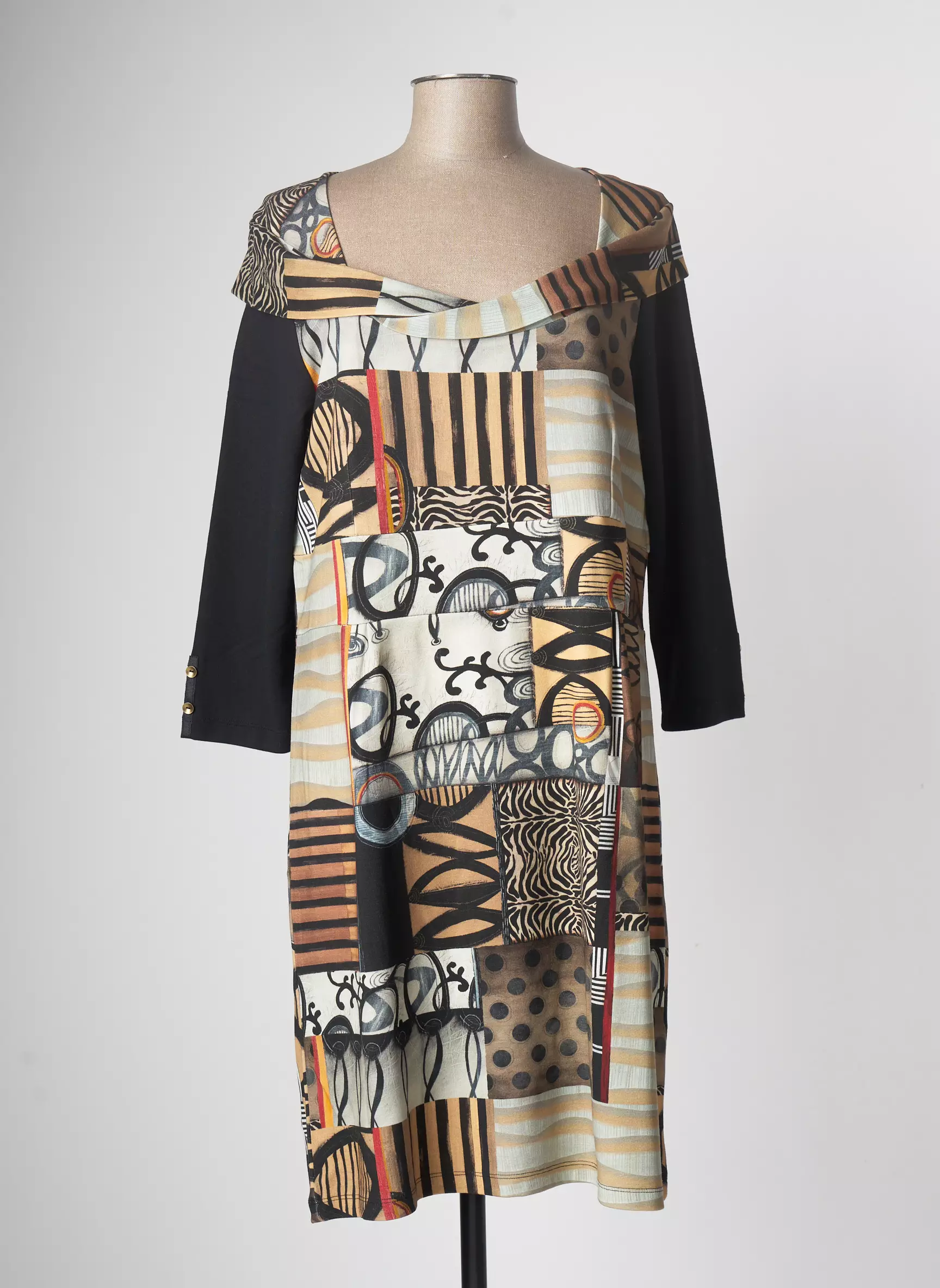 Dolcezza Robes Mi Longues Femme couleur beige