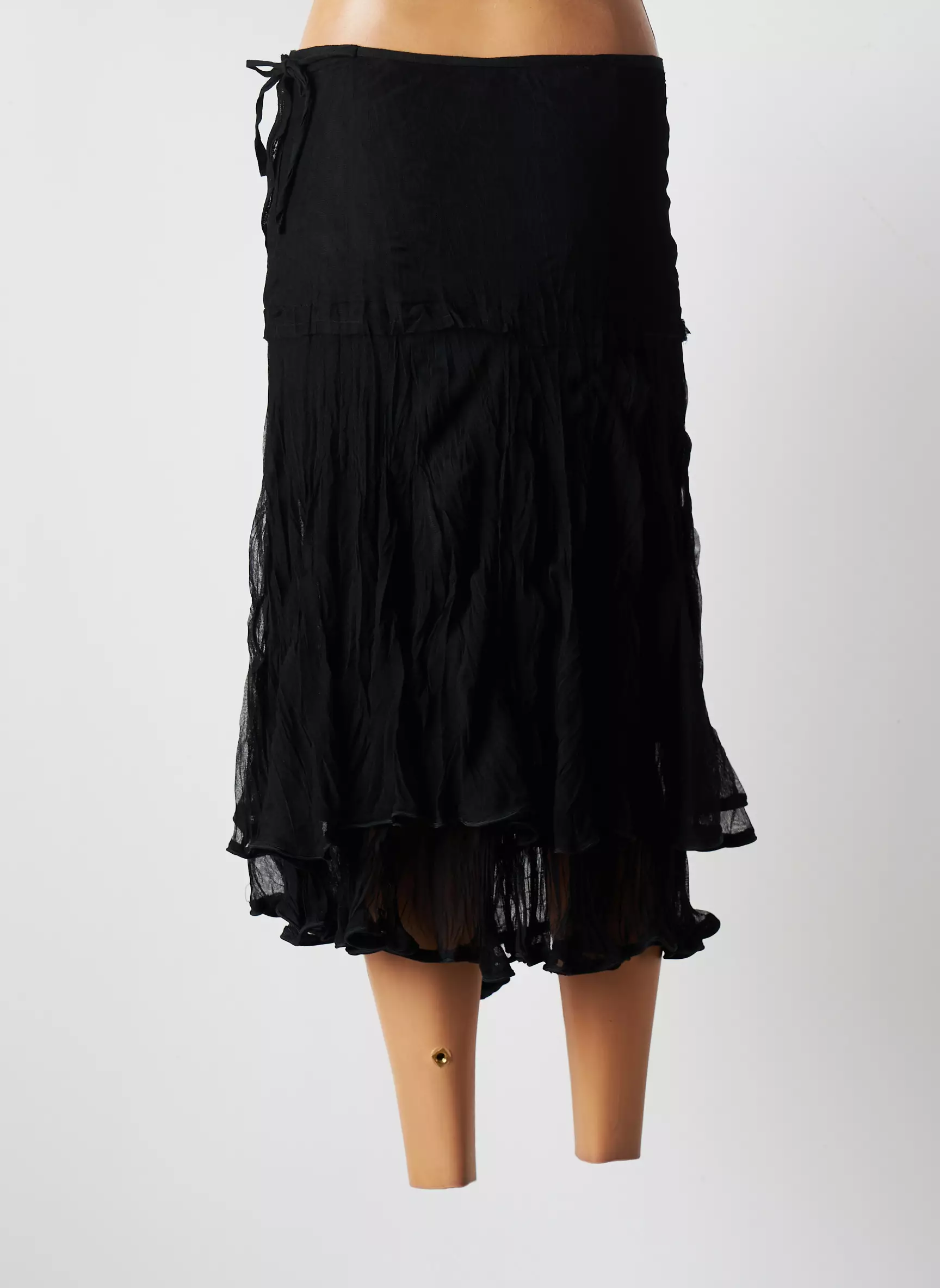 Et Compagnie Jupes Mi Longues Femme couleur noir