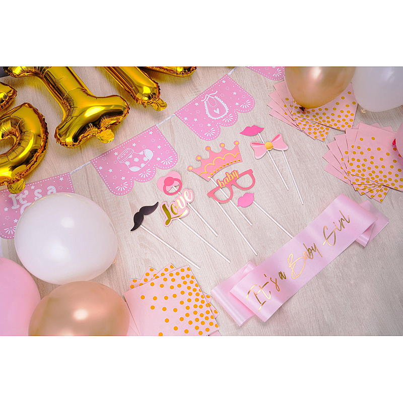 Giform Babyshower partysett blå