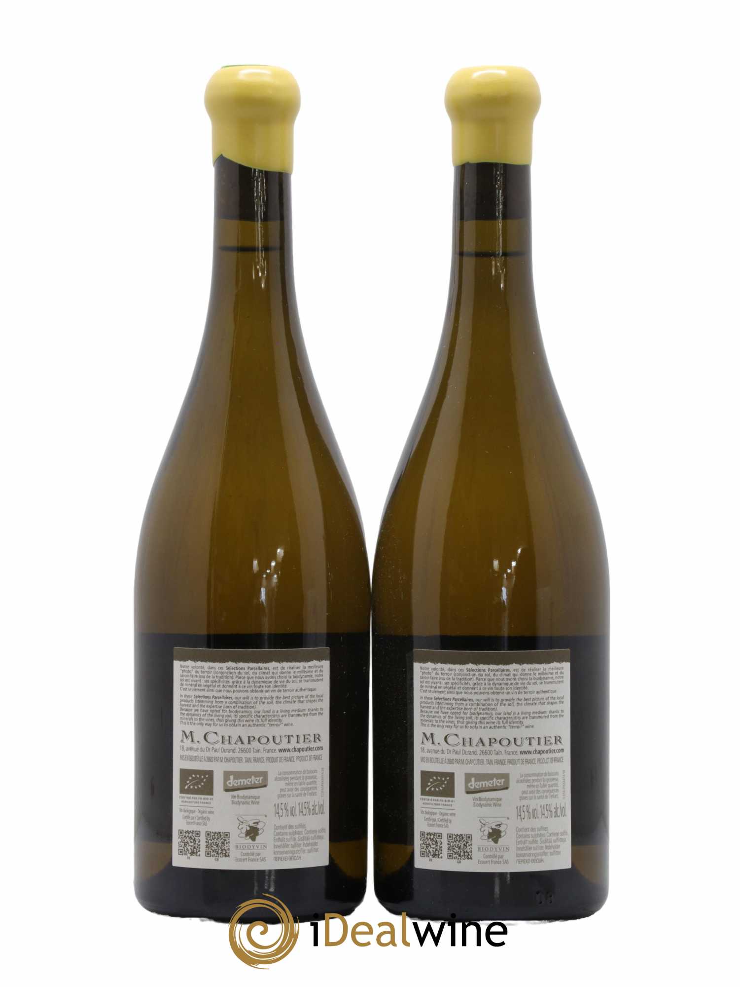 Hermitage Ermitage de l'Orée Chapoutier  2019 - Lot de 2 Bouteilles