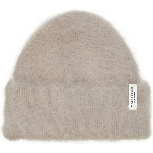 Marc O'Polo Strickmütze mit fluffiger Mohairwolle