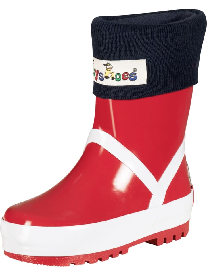 Playshoes Fleece-Stiefel-Socke in Marine günstig kaufen