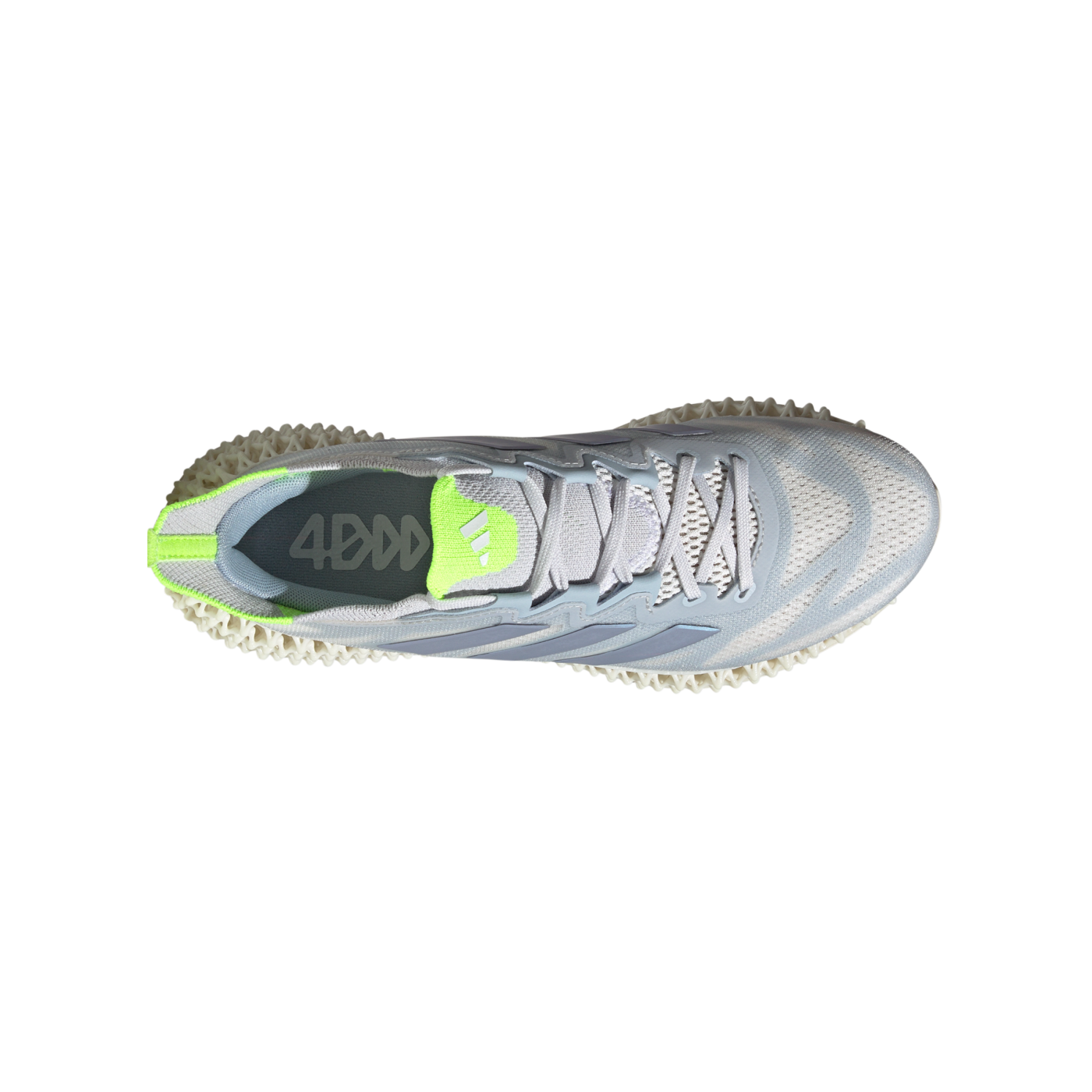 adidas 4DFWD 3 Damen Grau Lila Gelb Laufschuh