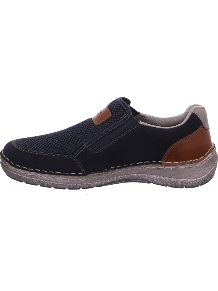 rieker Slipper in blau günstig kaufen