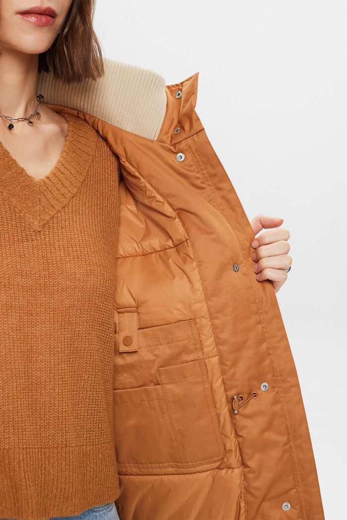 Recycelt: Wattierter Parka