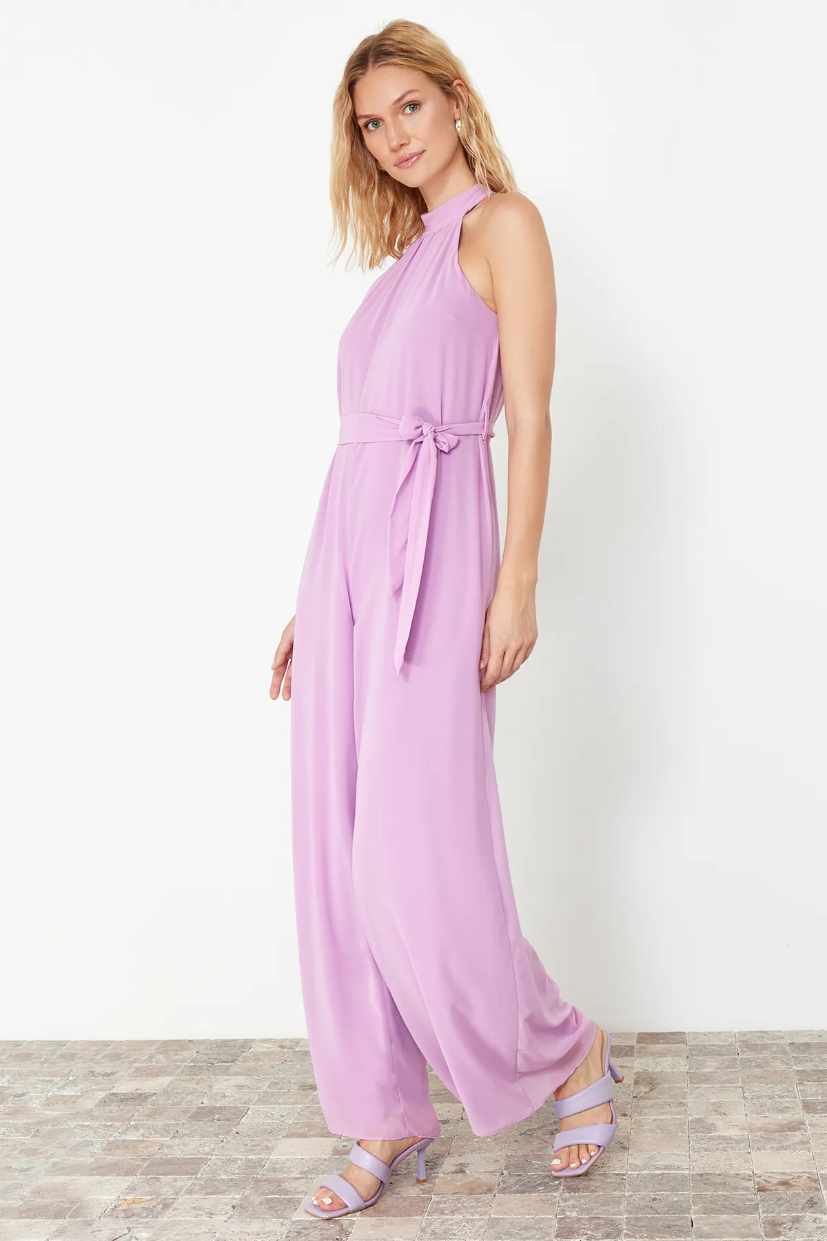 Trendyol Collection  Lilafarbener Overall TWOSS23TU00093