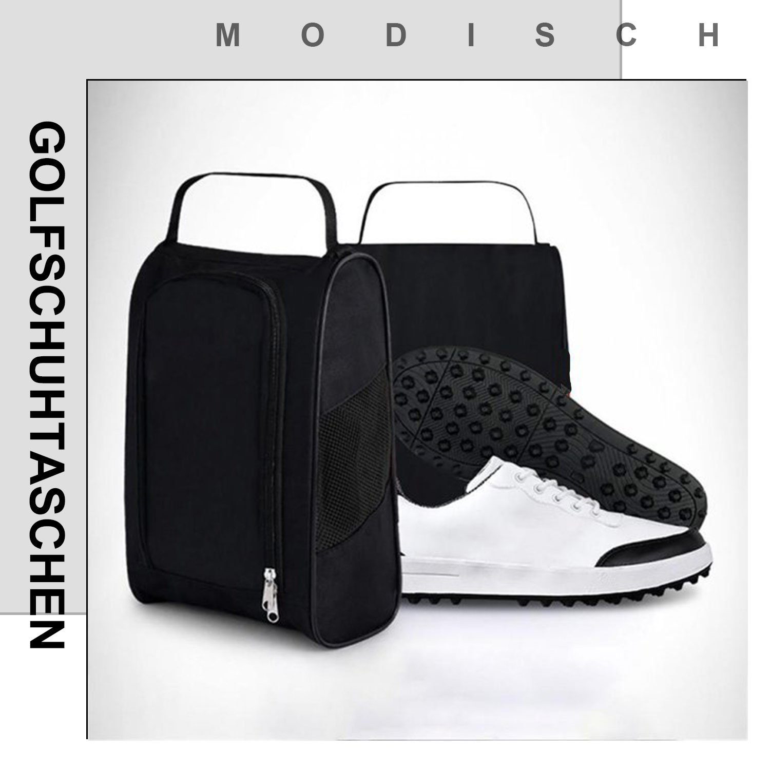 Daisred Aufbewahrungstasche Schuhtasche Schuhbeutel Reise Golfschuhe Aufbewahrung