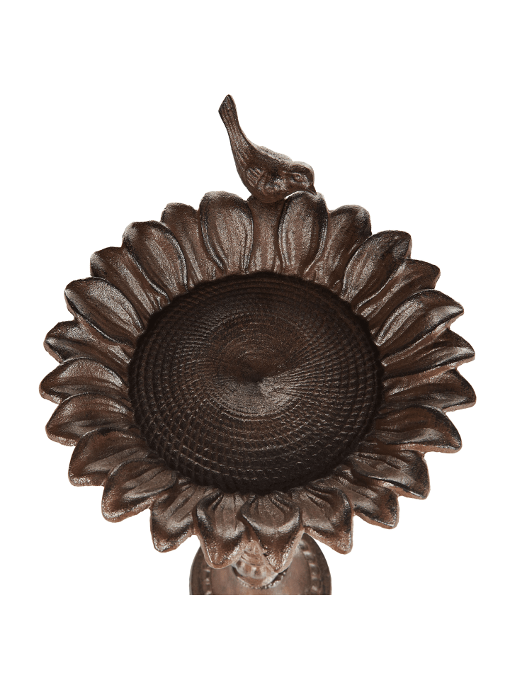 Beliani Vogelbrunnen BLACKBIRD in Braun - (W) 23 x (H) 53 x (L) 23 cm günstig kaufen onesize