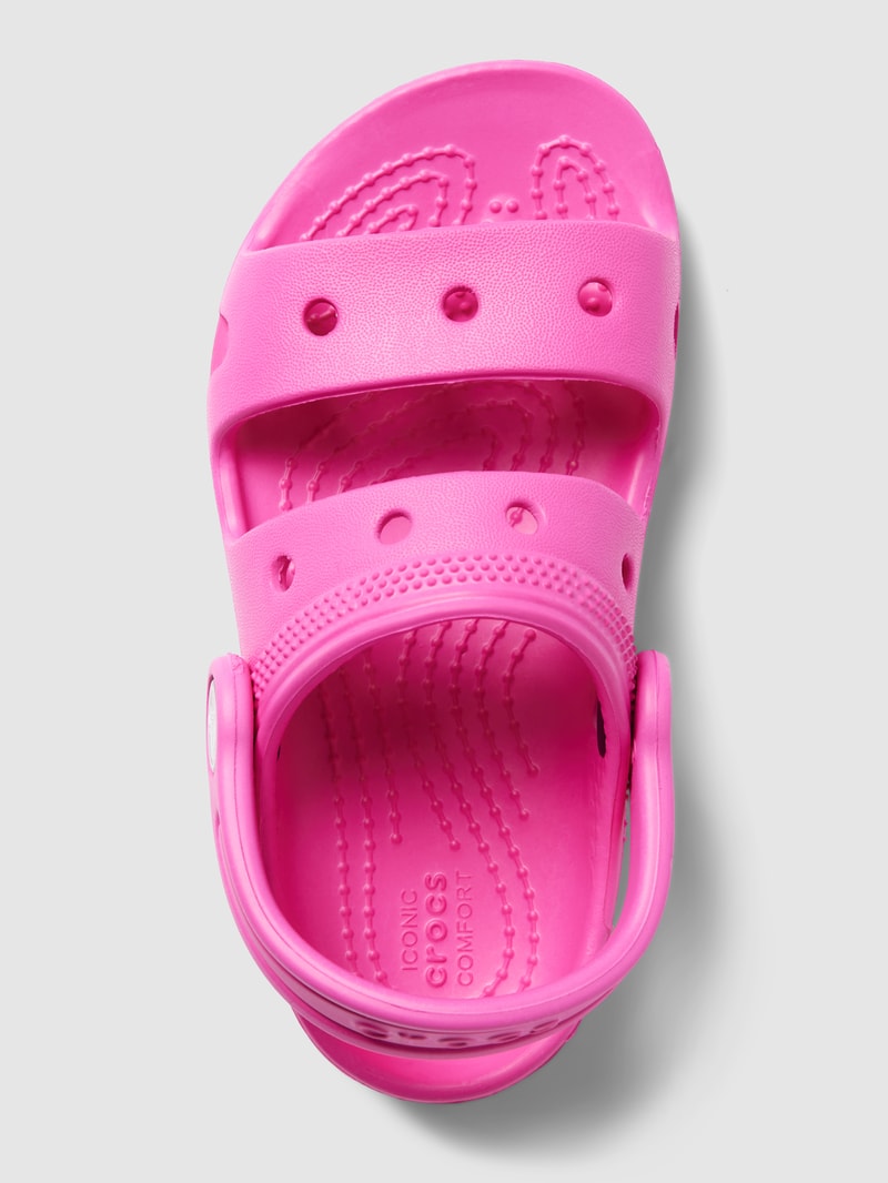 Sandale mit Label-Details Modell 'Classic' in pink