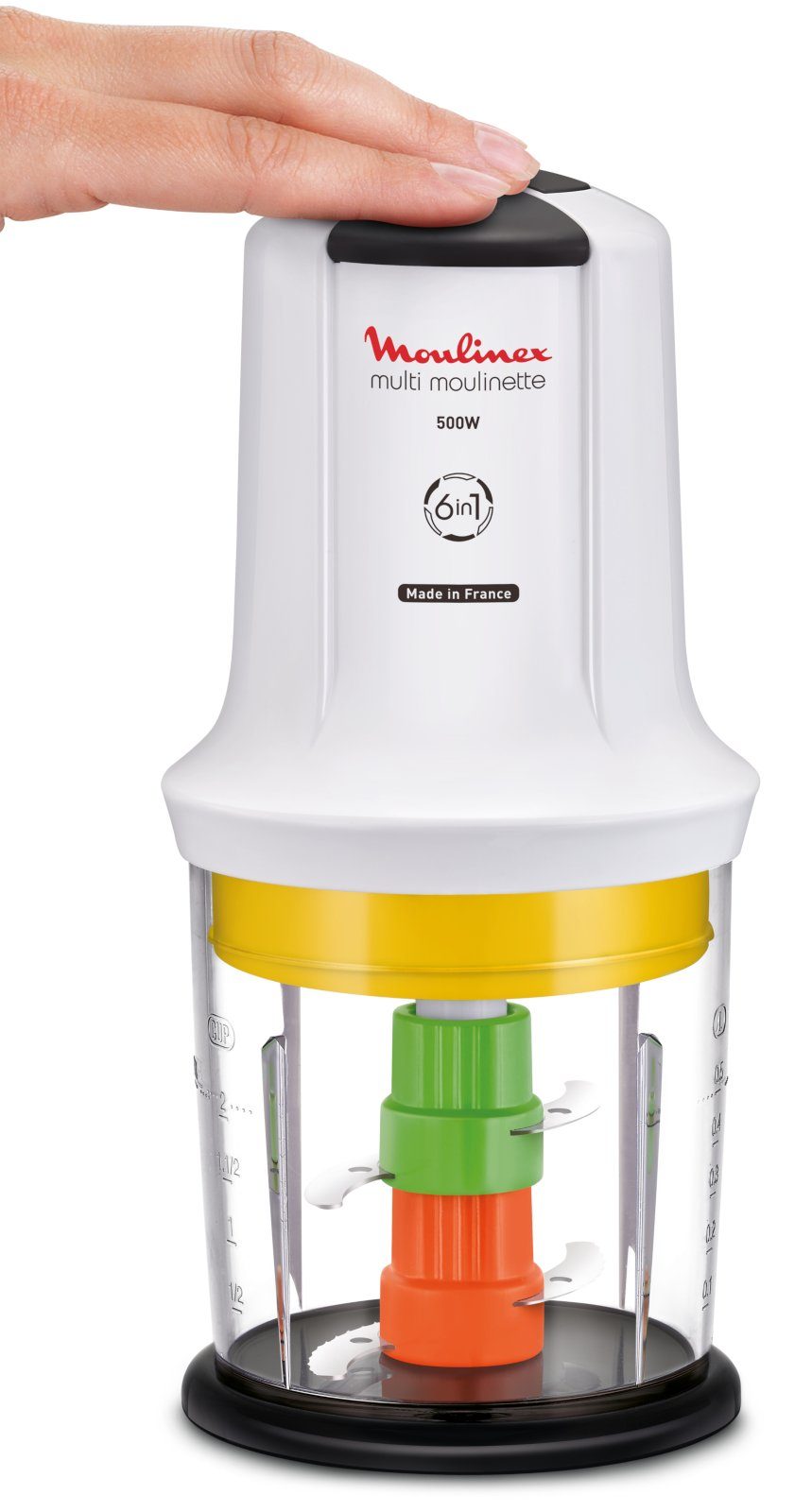 Moulinex Zerkleinerer Multi Moulinette 6 in 1 AT7231 500W 500ml, 500 W