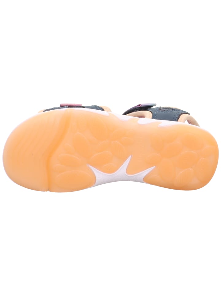 superfit Sandale PEBBLES in Blau/Orange günstig kaufen