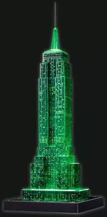 Ravensburger Empire State Building bei Nacht