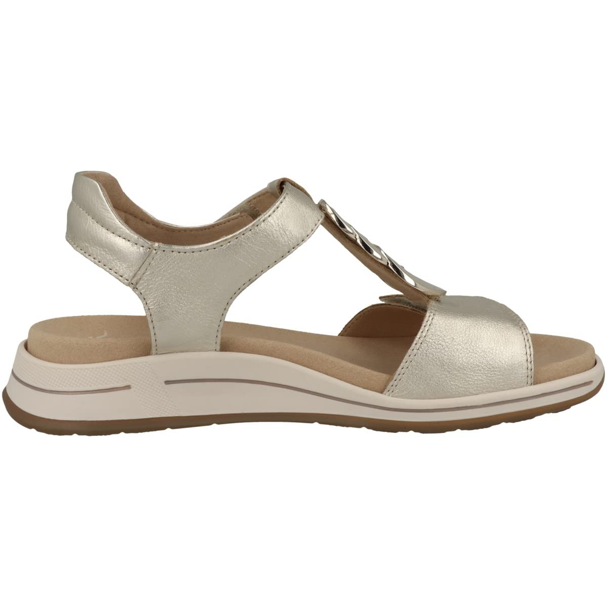 ARA Klassische Sandalen gold