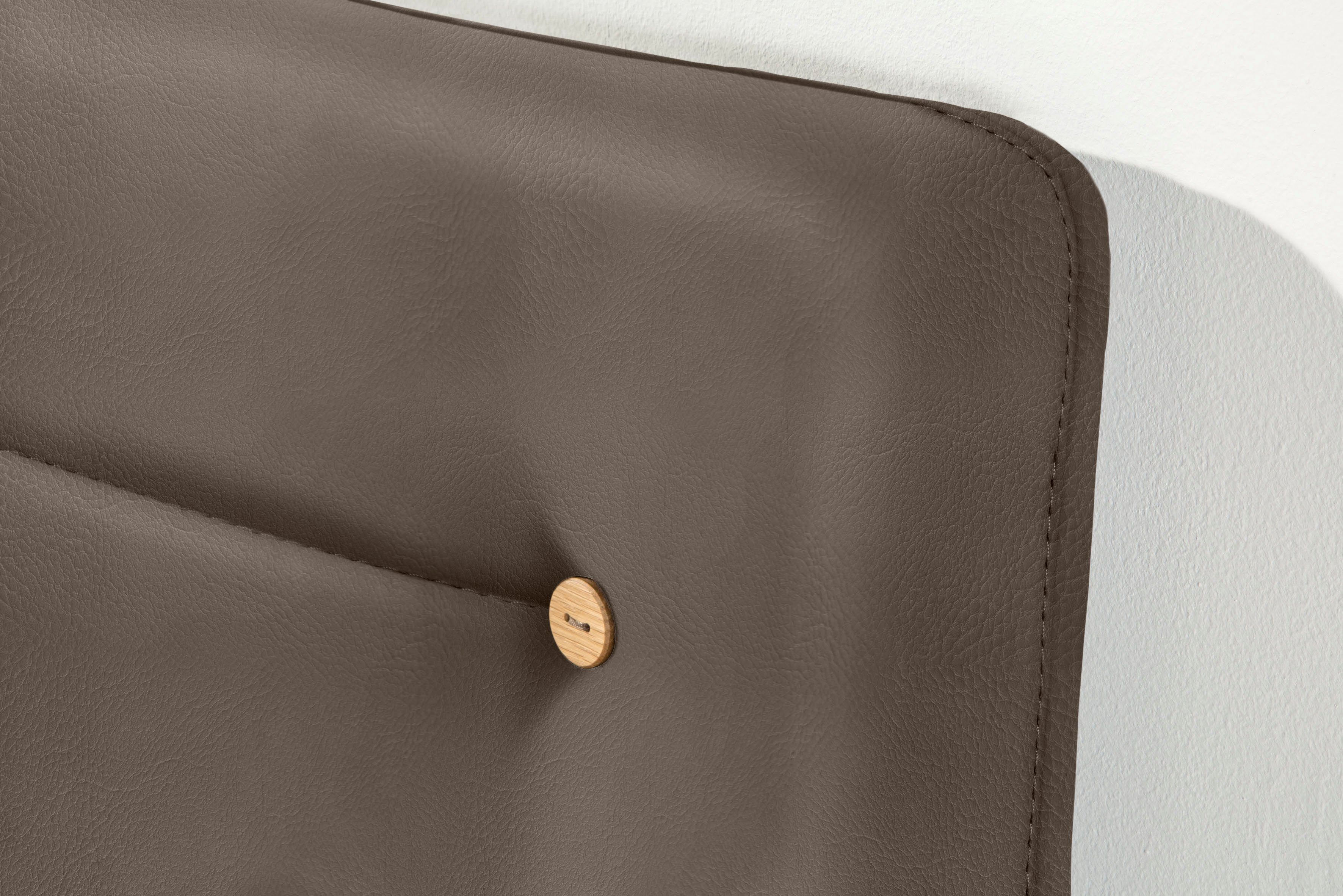 Schlaraffia Boxspringbett Fidelio, inkl. BULTEX® Topper, Holzfuß in Eiche