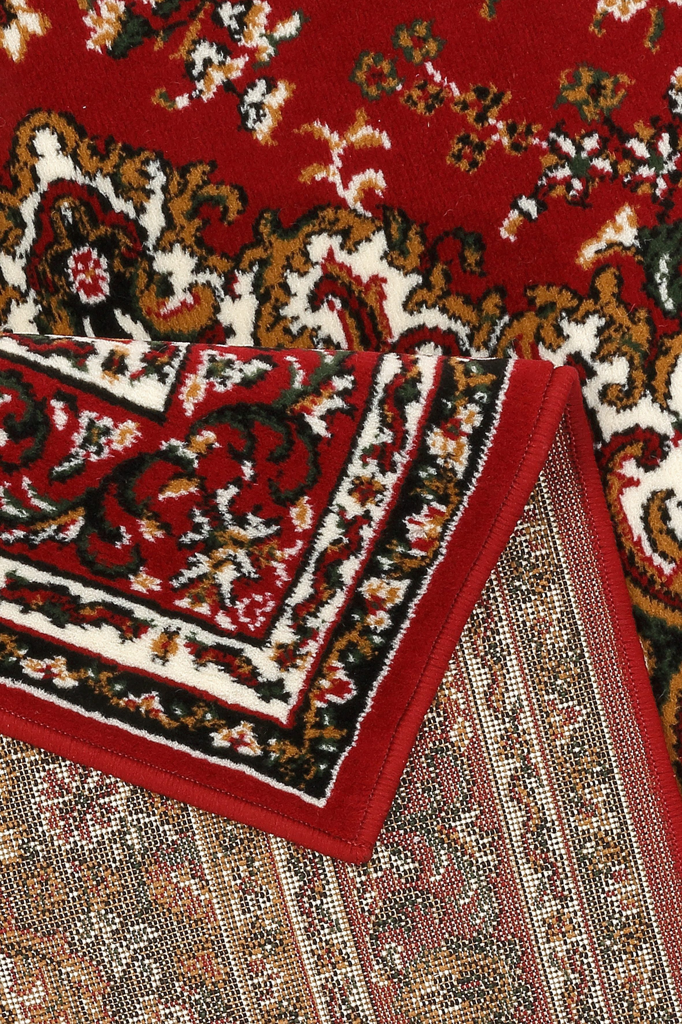 Teppich Oriental, Home affaire, rechteckig, Höhe: 7 mm, Orient-Optik, mit Bordüre, Teppich, Kurzflor, Weich, Pflegeleicht