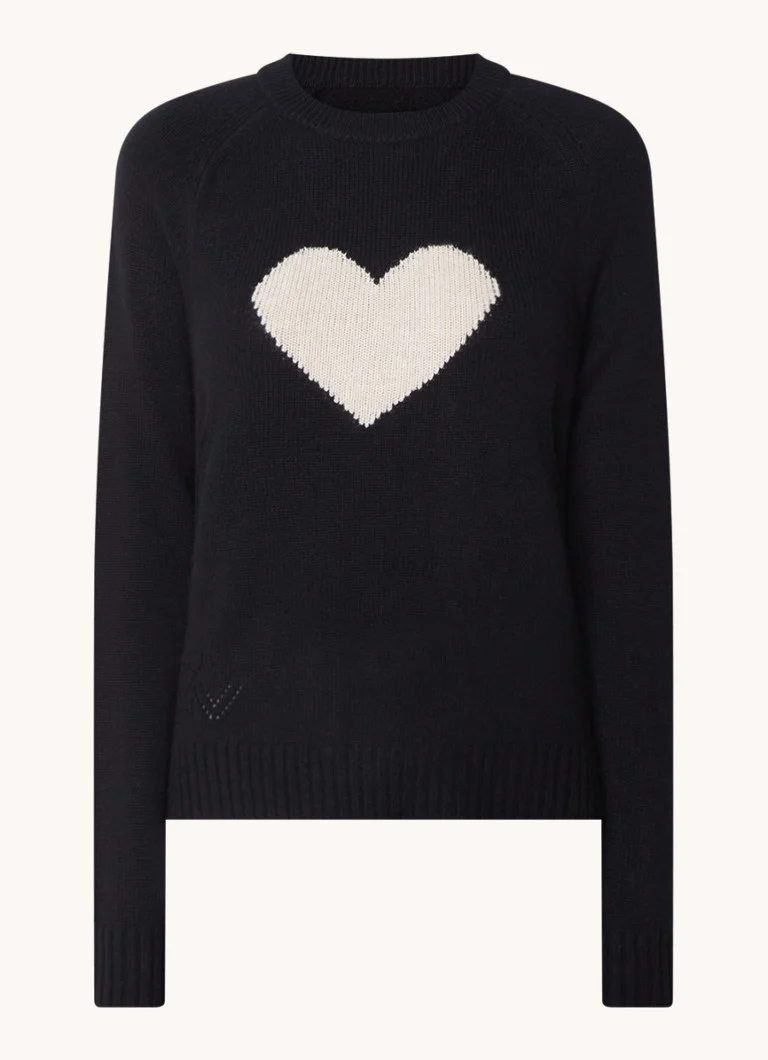 Pulover Lili din tricot fin de cașmir de la Zadig&Voltaire cu model tricotat