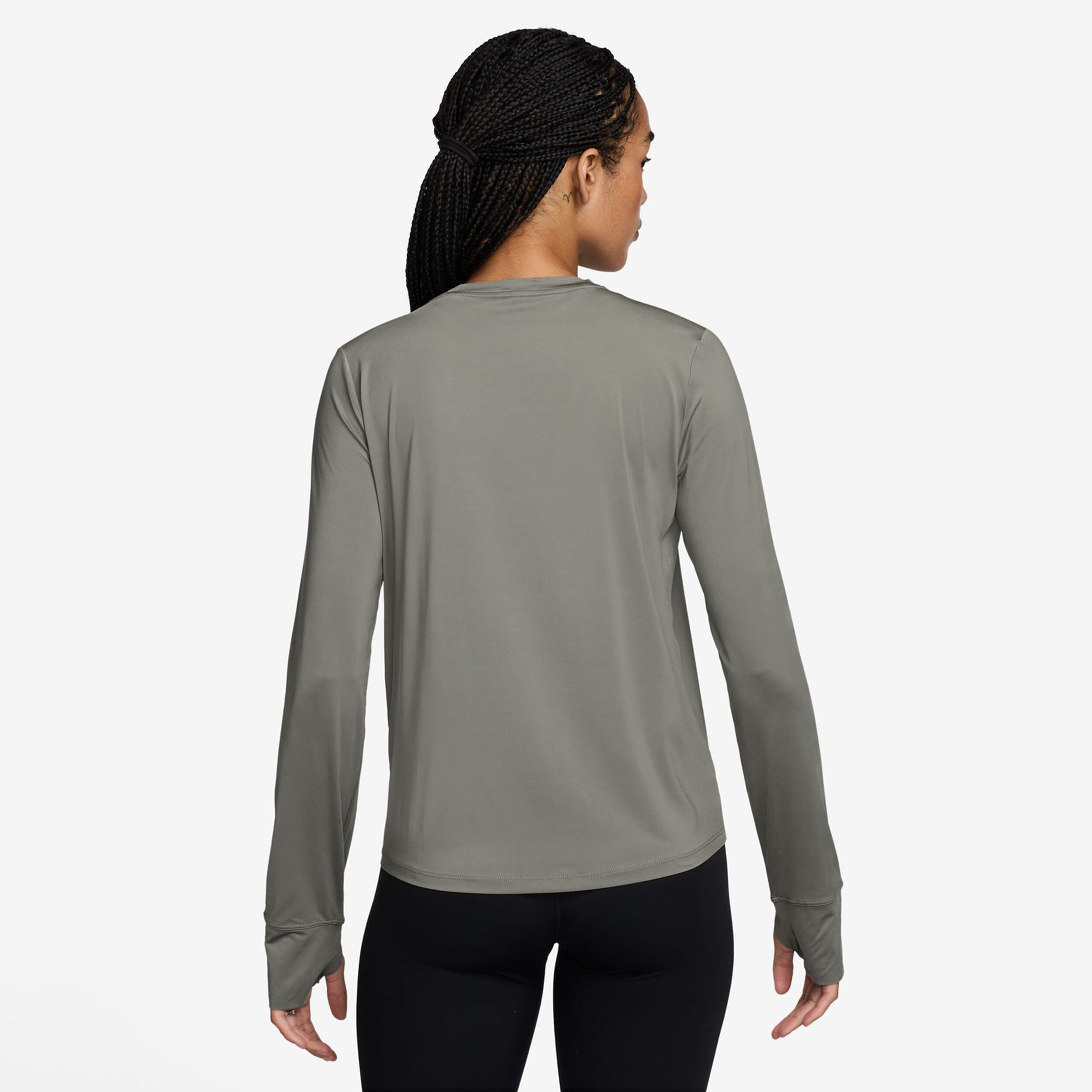 Dri-Fit One Classic Longsleeve Damen - Oliv
