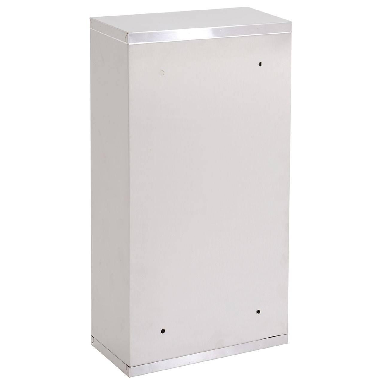 HOMCOM Medizinschrank Medikamentenschrank Arzneischrank 3 Fächer Hausaoptheke Edelstahl 25 x 12 x 48cm