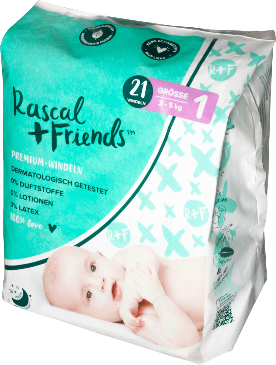 Windeln Gr. 1 (3-5 kg), 21 St