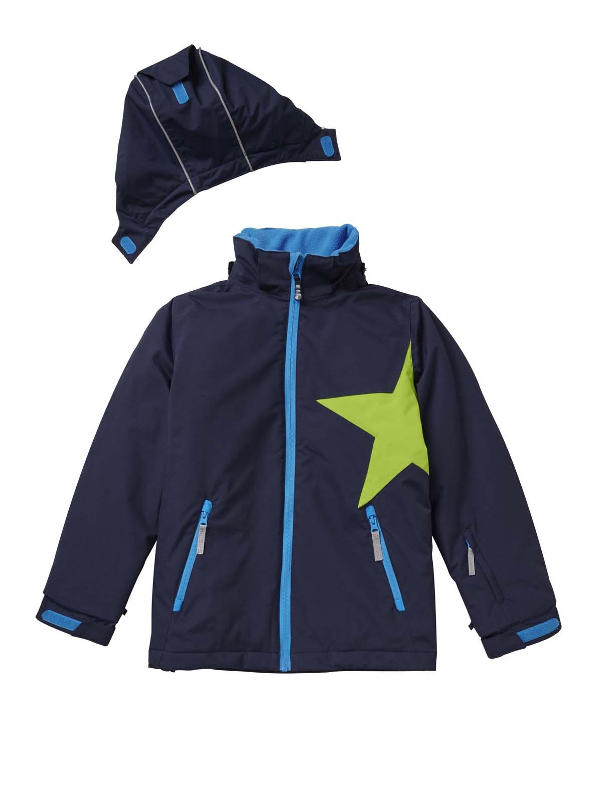 Schneejacke Stern Kids, marine