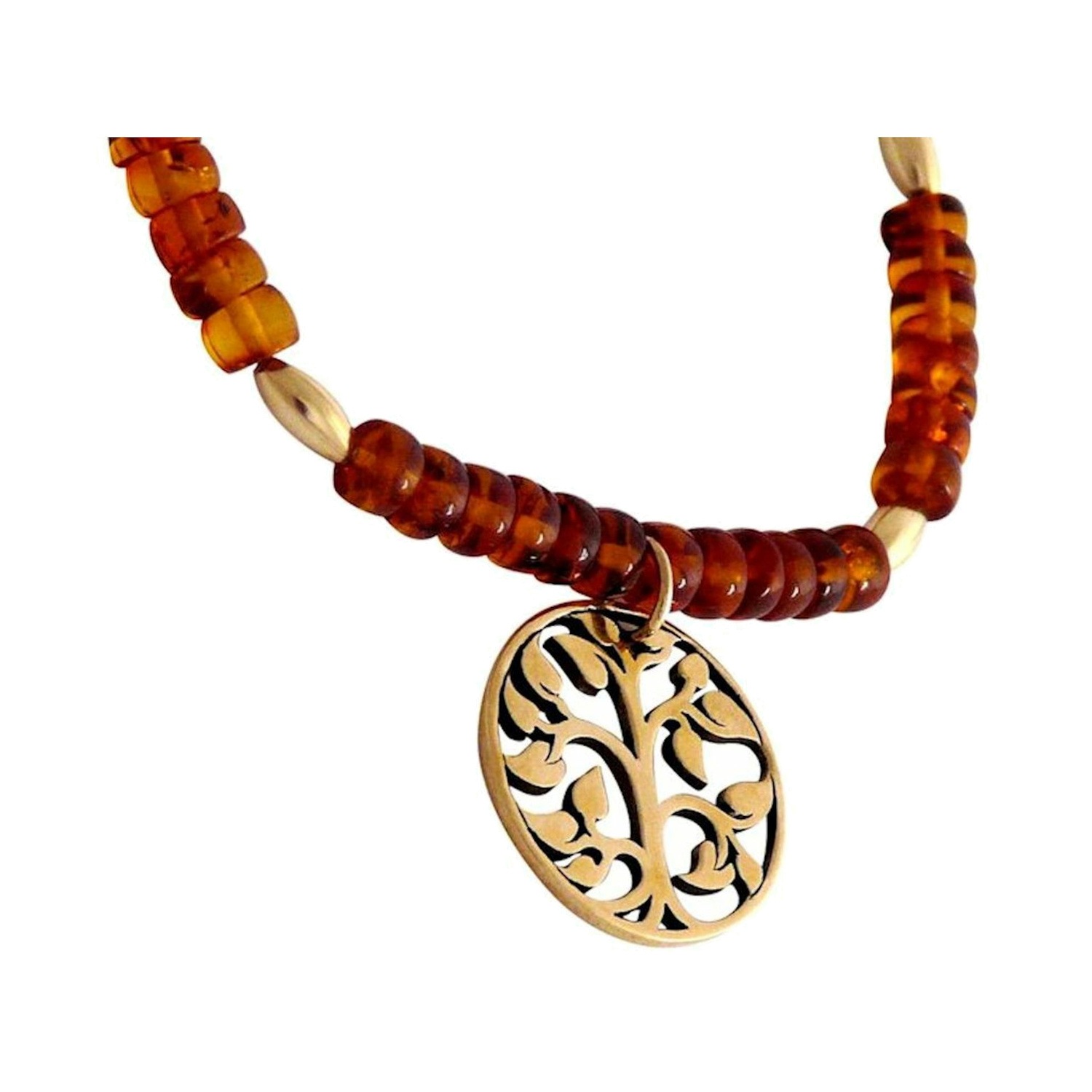 Armband 'Lebensbaum Bernstein'