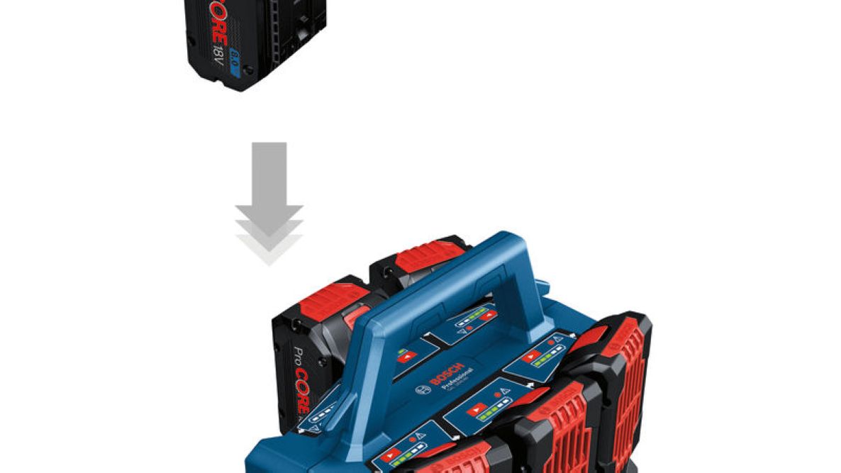 Încărcător profesional Bosch Blue Accessories 1600A01U9L GAL 18V6-80 14.4 - 18V pentru 6 baterii