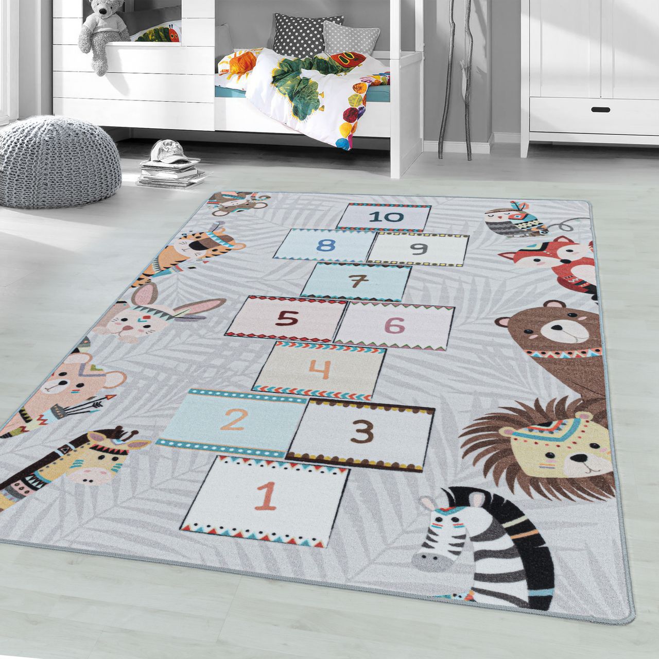 Ayyildiz Teppich, PLAY 2903, GREY, 120 x 170 cm