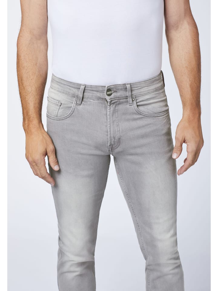 Oklahoma Jeans Jeans in Grau günstig kaufen
