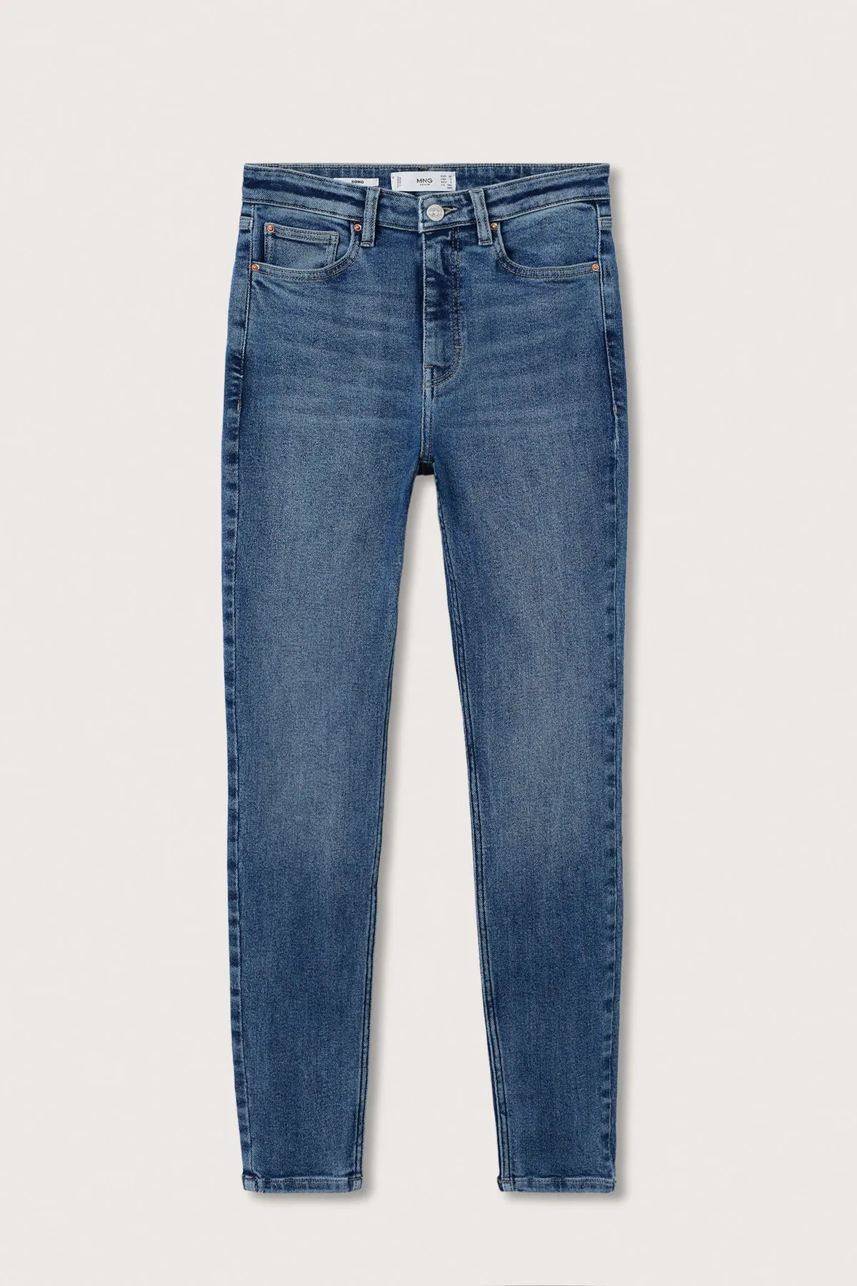 MANGO  Jeans - Blau - Skinny
