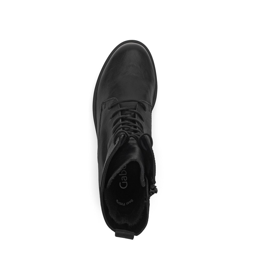 Gabor fashion Schnürstiefelette schwarz