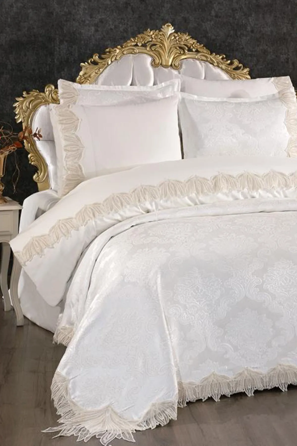 Çeyiz Diyarı  Pride Bridal Set 7-teilig Creme