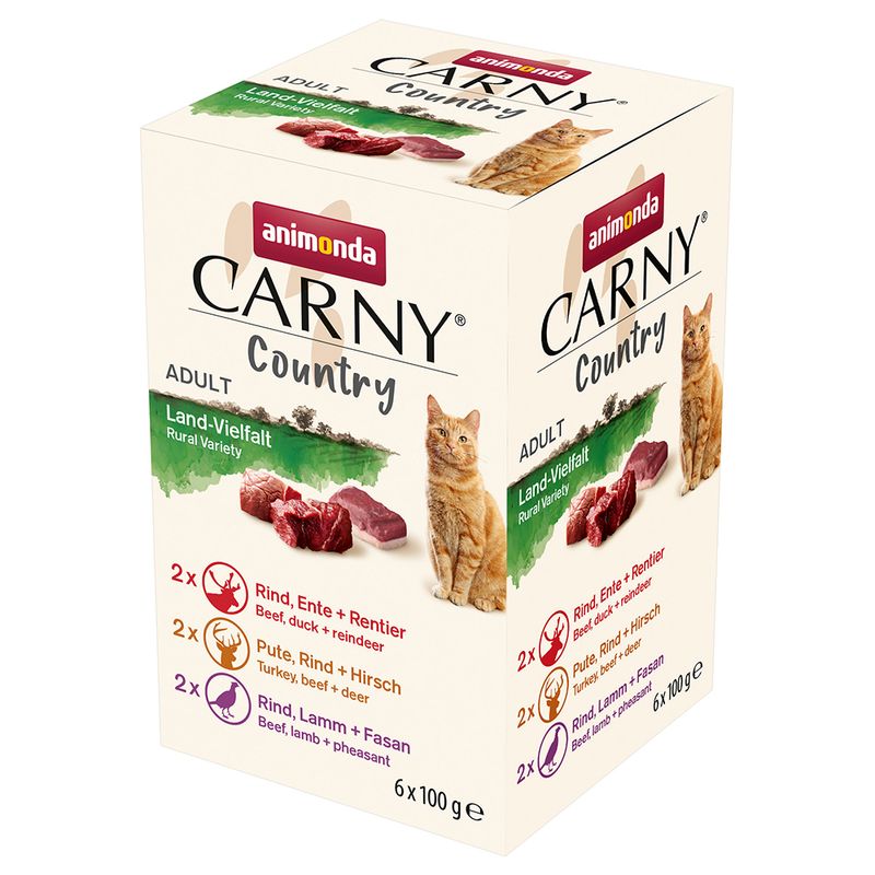 animonda Carny Country Adult Multipack 6 x 100 g