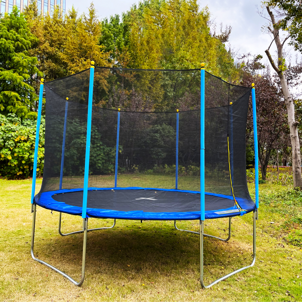 TOPFIT Trampolin Komplett-Set, 366 cm
