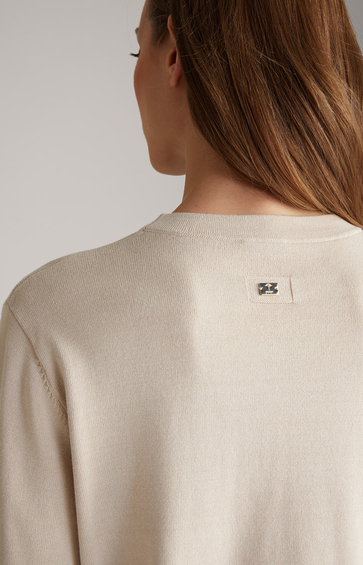 Langarmshirt in Nude