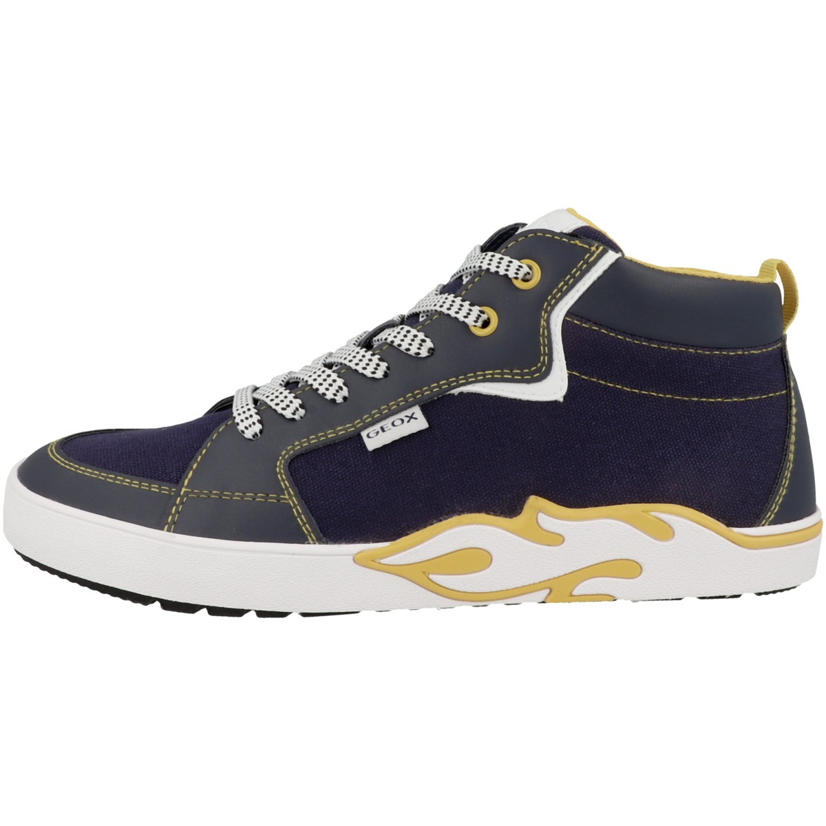Geox J Alphabeet B. F Sneaker mid dunkelblau