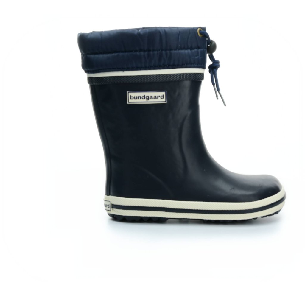 Bundgaard Cirro High Warm Navy dunkelblaue gefütterten Gummistiefel