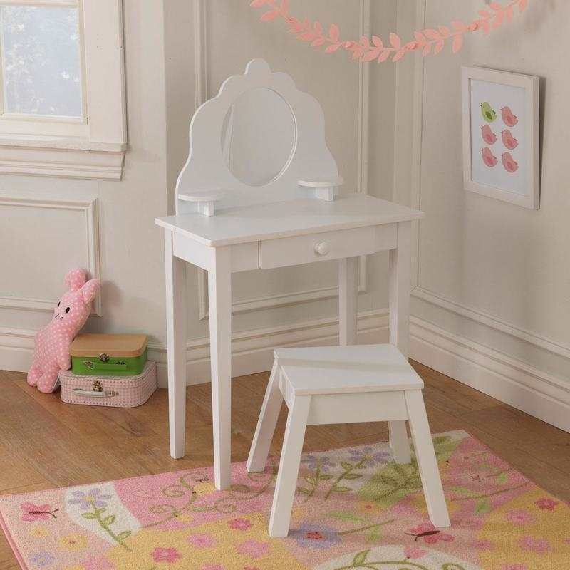 Coiffeuse et tabouret