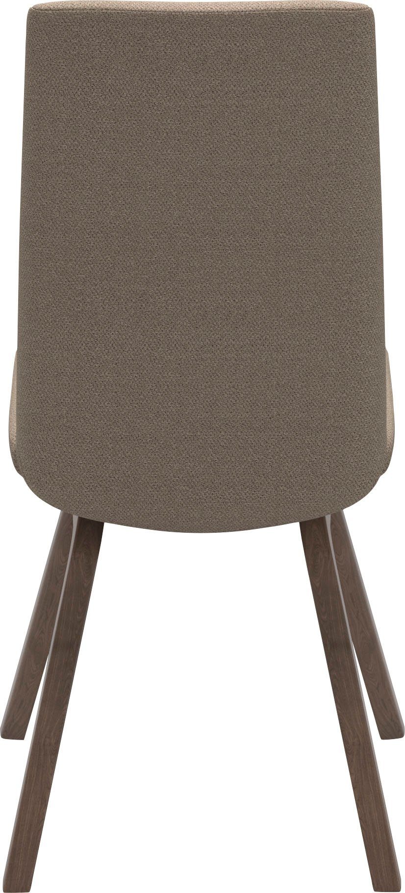 Stressless® Polsterstuhl Laurel, Low Back, Größe M, mit schräggestellten Beinen in Walnuss