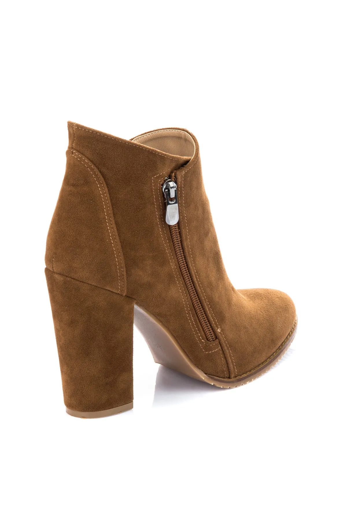 Fox Shoes  Hellbraune Damenstiefel A922640802