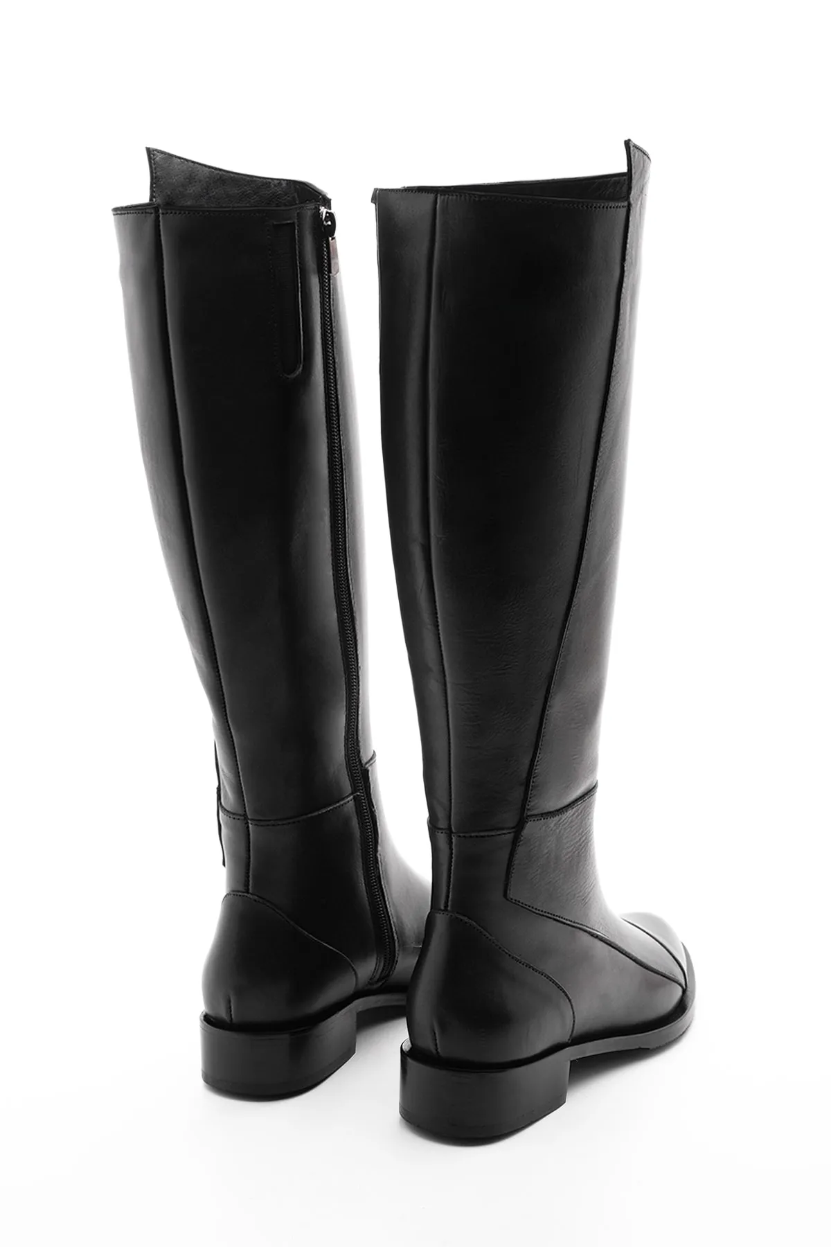Marjin  Stiefel - Schwarz - Flacher Absatz