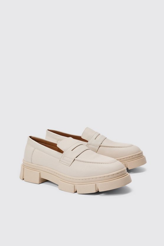 Loafers mit dicker Sohle